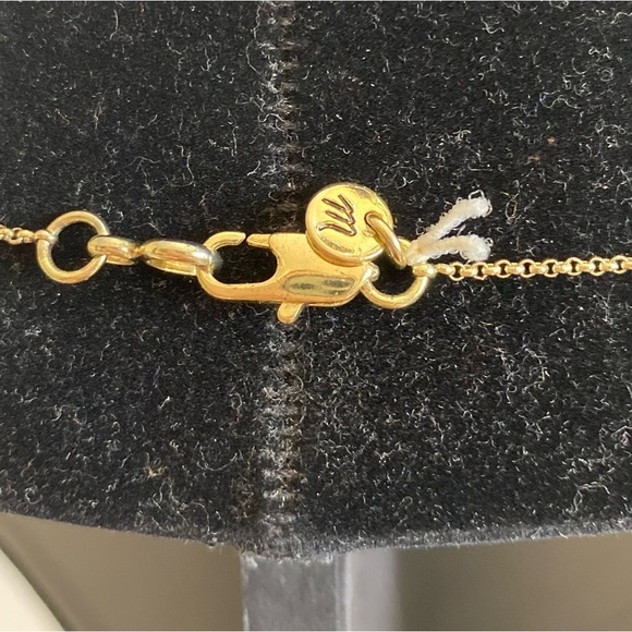 Madewell White Silver Round Beaded Necklace - Picture 5 of 14